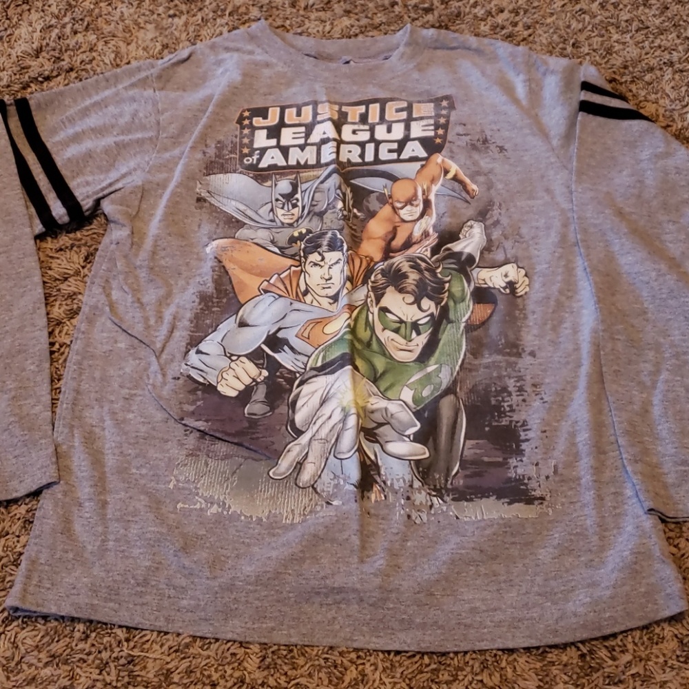 Boy's Justice League Long Sleeve tee